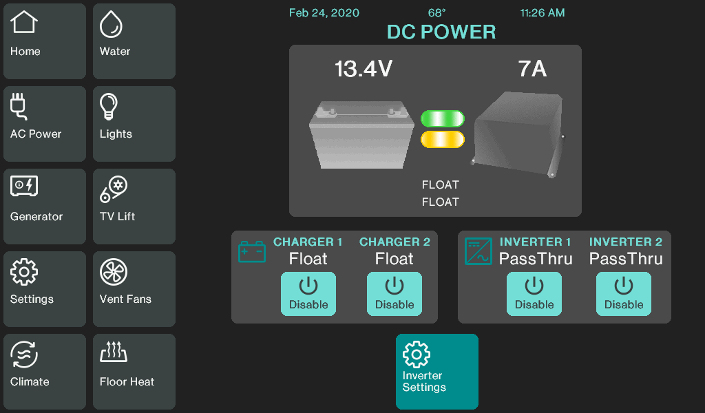HMS780_Foretravel_DCPower
